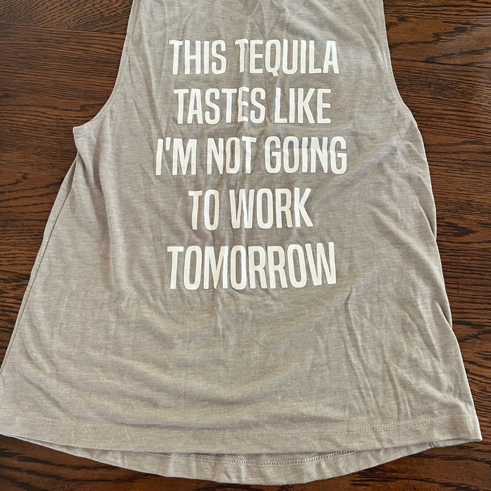 Tequila Tank Top Small